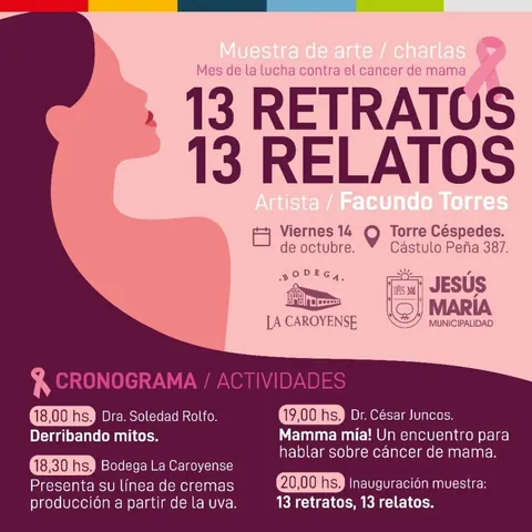Flyer de muestra de Facundo Torres, Oct.-Dic. 2022 - Jesus Maria